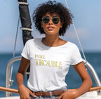 Pure Trouble Womens Crop