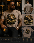 Move In Silence Men's Premium Tri-Blend T-shirt