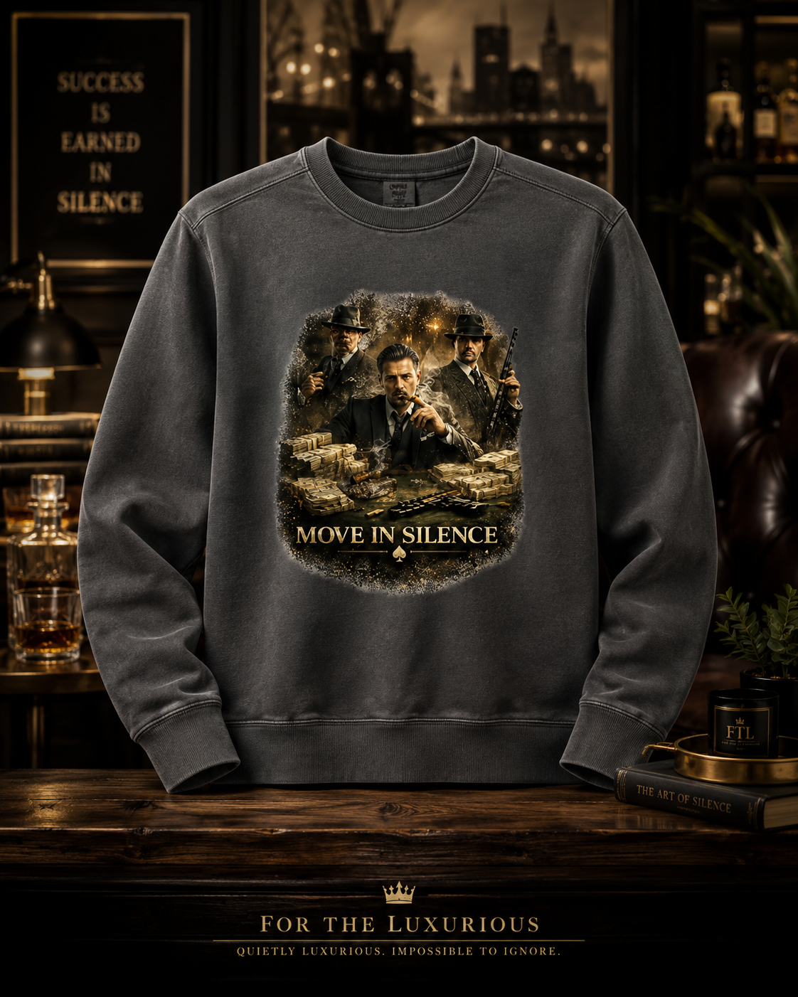 Move In Silence Men's Sweatshirt