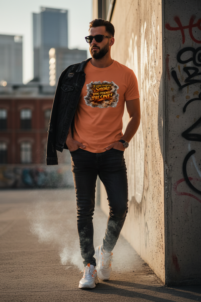 LFS Men's T-Shirt Lifestyle Mockup