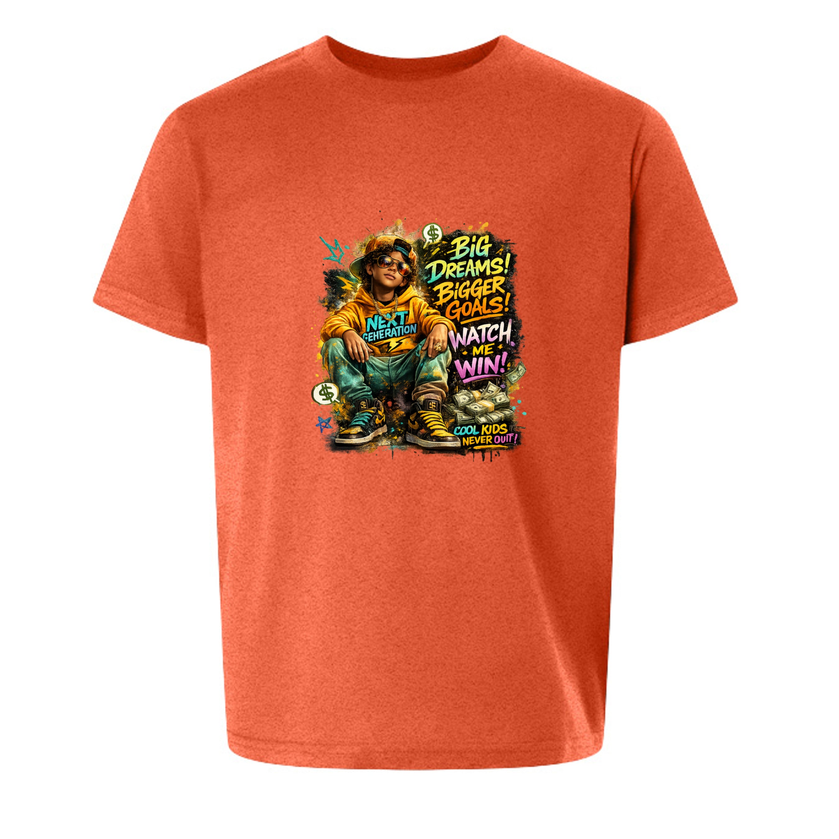 Heather Orange - 235 - FRONT