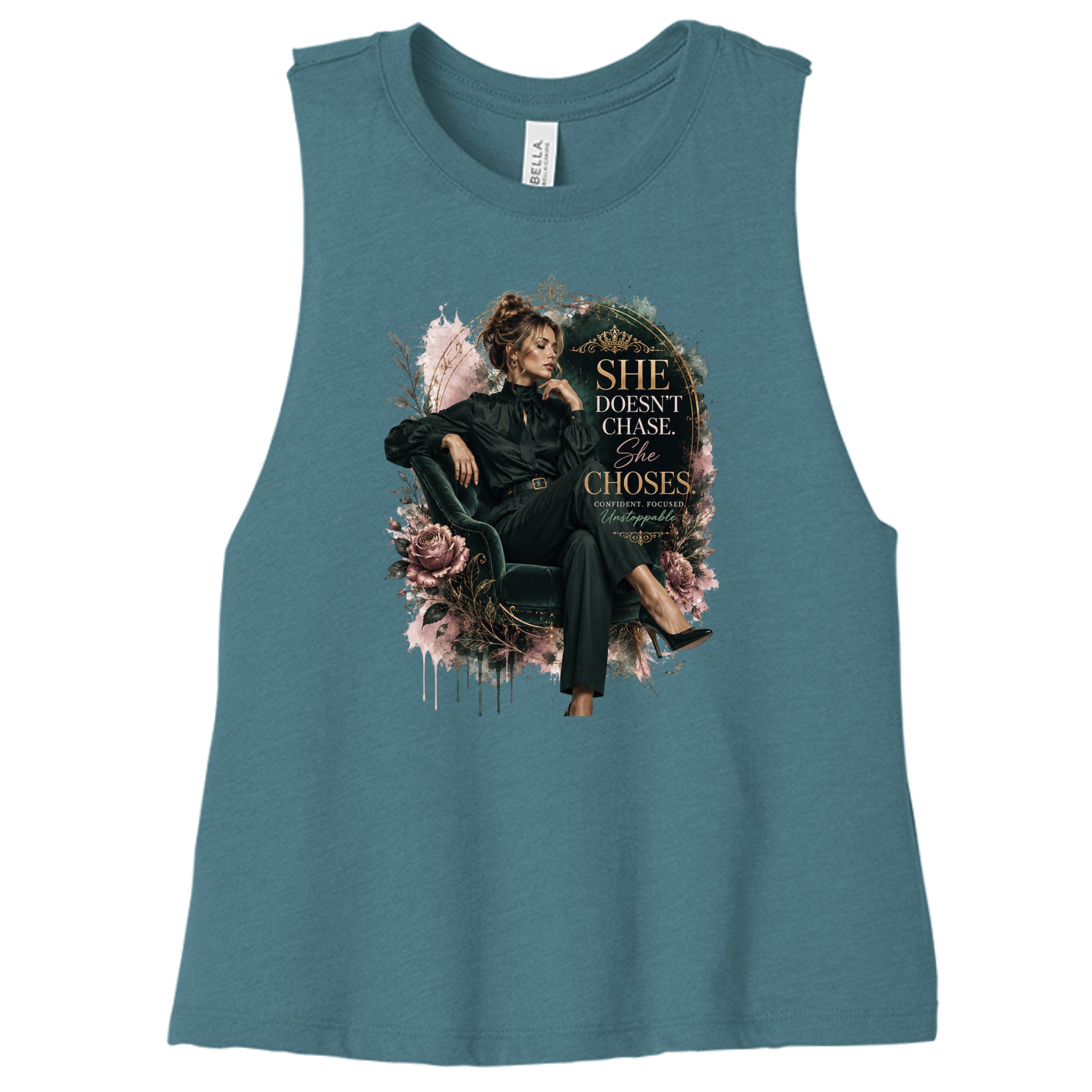 HTHR DEEP TEAL - 6682 - FRONT
