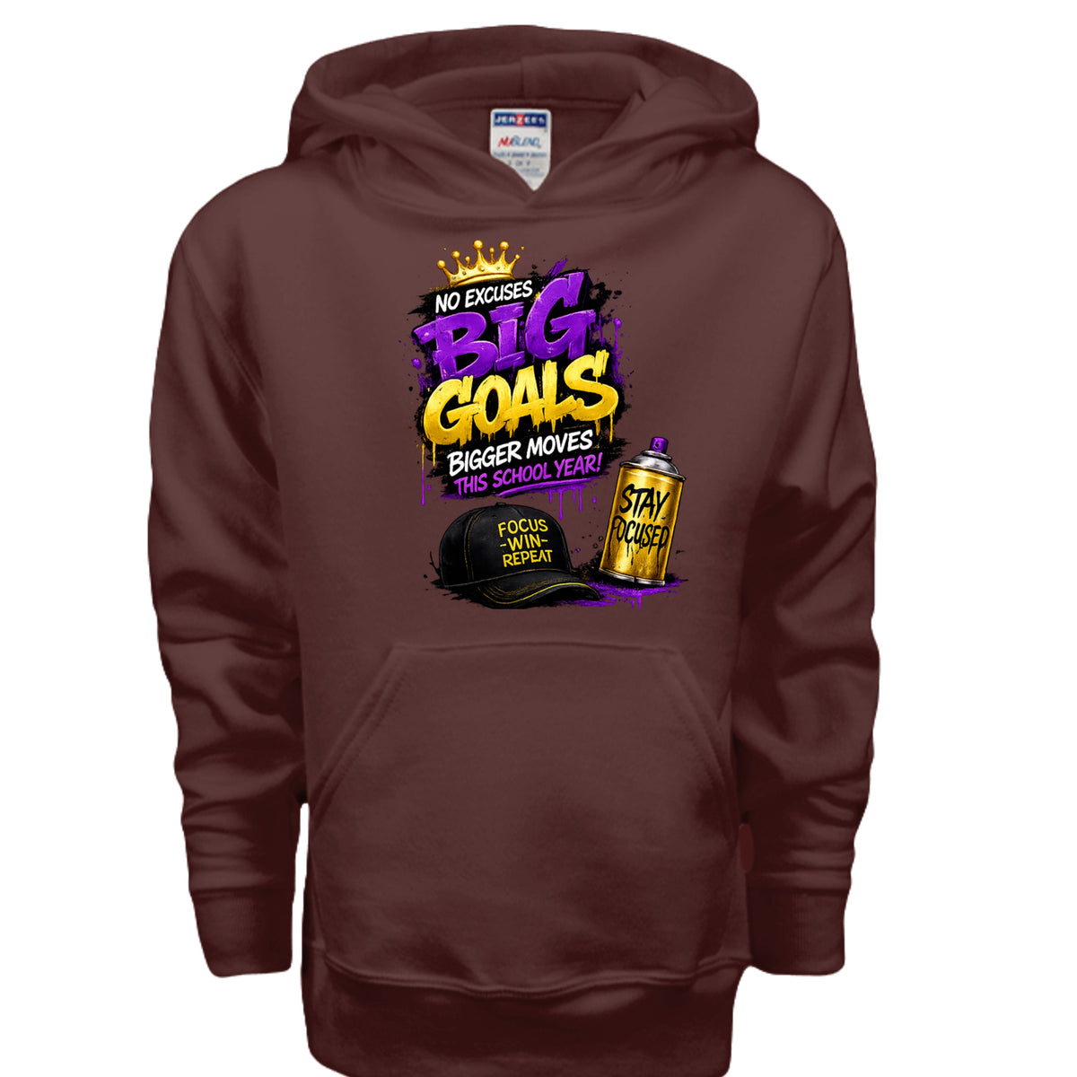 MAROON - 996Y - FRONT